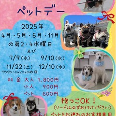 2025年ウェルカムペットデー～ペット専用特別便を運行致します～